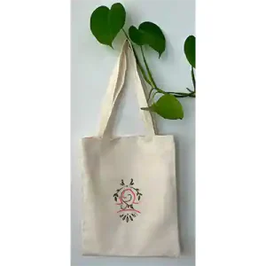 توت بگ سوزن دوزی شده با دست طرح زودیاک (مهر)